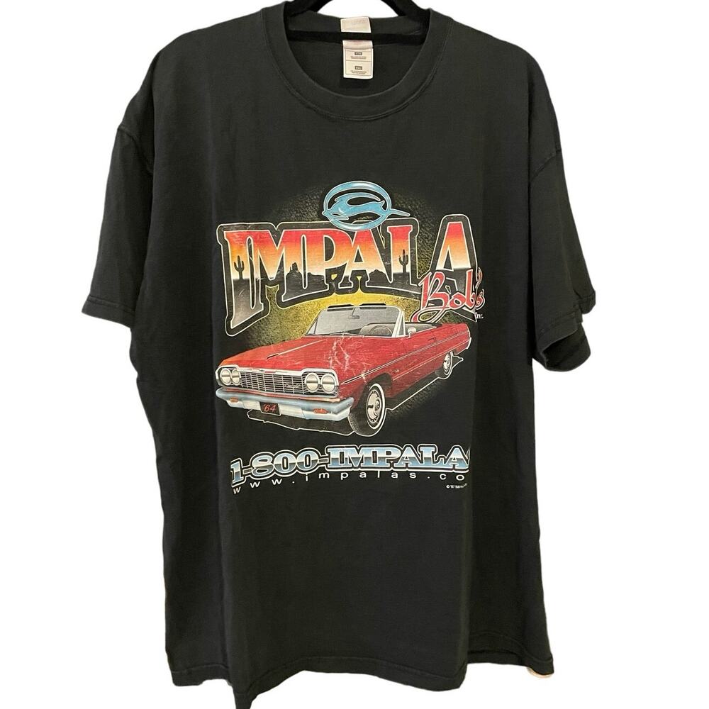 Vintage 90s Impala Bob’s 1997 Car Shirt Adult XXL